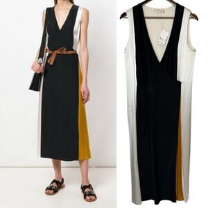 Tory Burch Clarice Wrap Midi Dress size 6